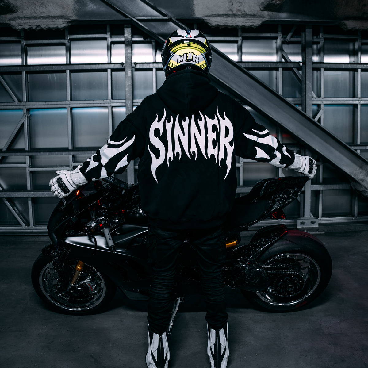 CHROME "EMBER" HOODIE