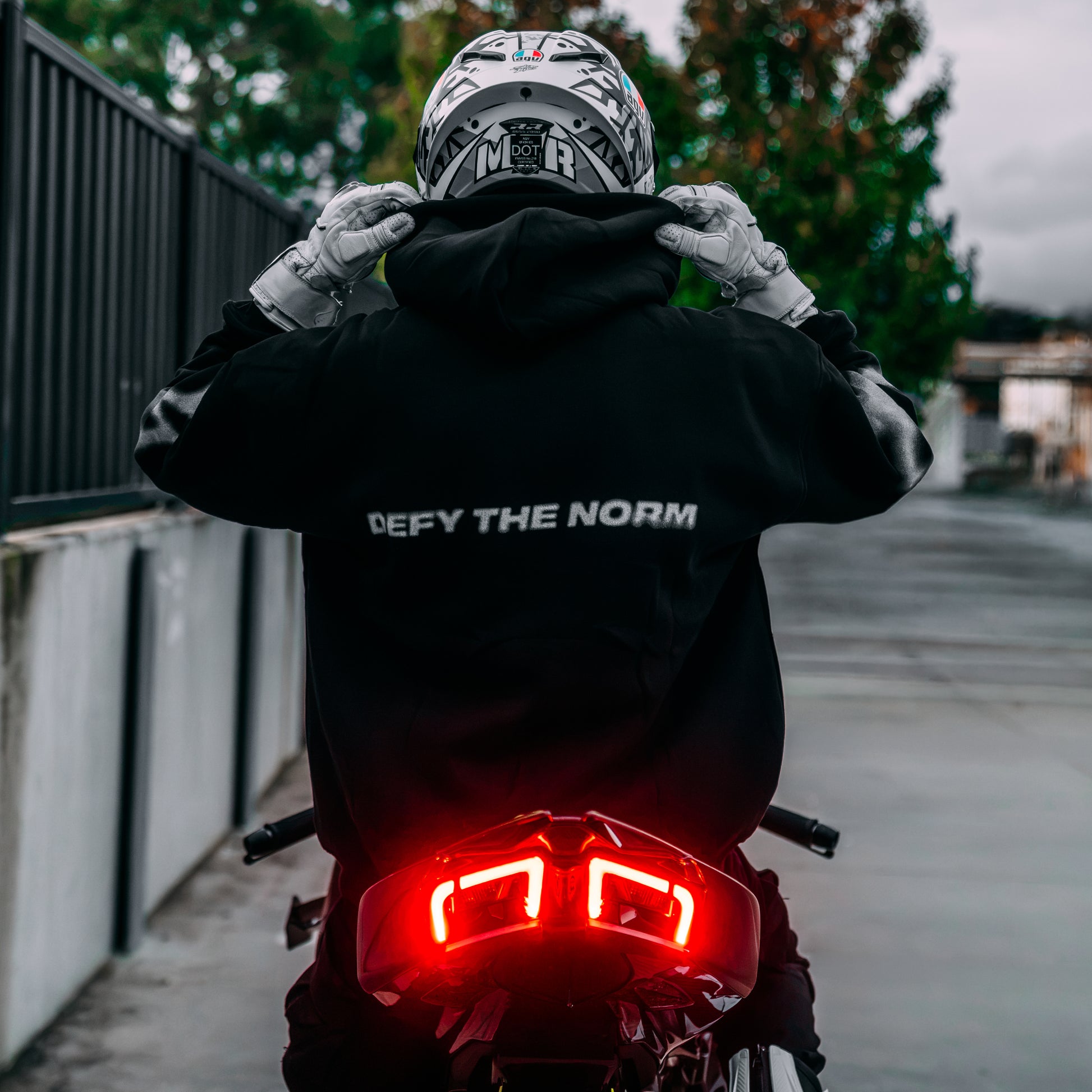 "REBEL" HOODIE
