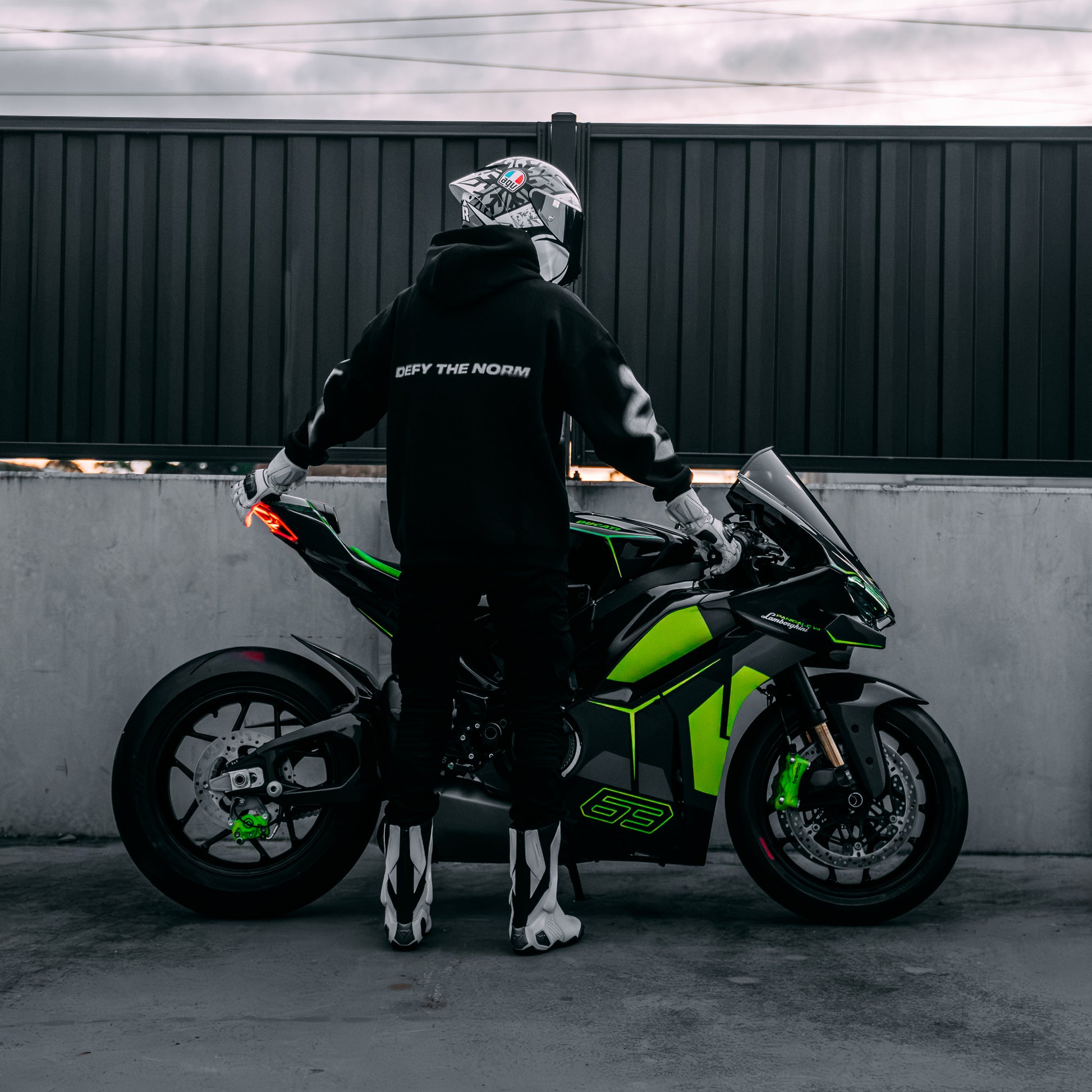 "REBEL" HOODIE
